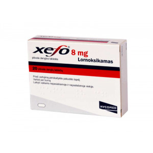 Xefo ( lornixicam 8 mg ) 10 tablets 